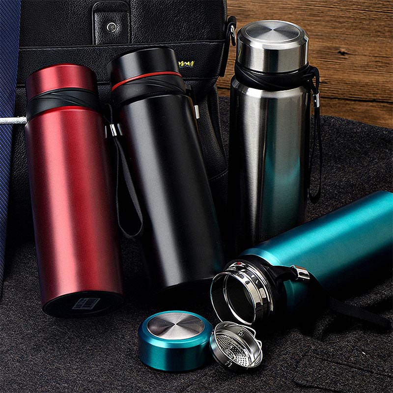 Double Wall Stainless Steel Water Bottle 18/8 Climbing Thermos Cup